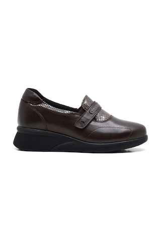 King Paolo G5150 Karamel Komfort - Kahverengi - Kadın Ayakkabı Kahverengi