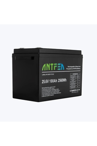 Antfea 25.6v 100ah Abs Lityum Akü Lifepo4