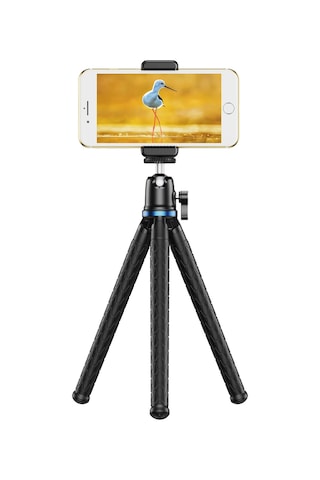 Apexel Profesyonel 30cm Esnek Ahtapot Tripod Ve Vlog Kiti Telefon Tutucu Gopro Dslr Uyumlu Apl-jj10