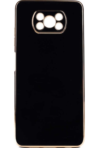 Xiaomi Poco X3 Kılıf Zore Bark Kapak Siyah