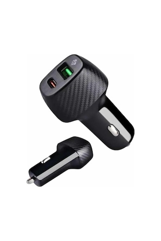 Type-c Girişli Araba Çakmaklık Şarj Cihazı 38w Oto Çakmaklık