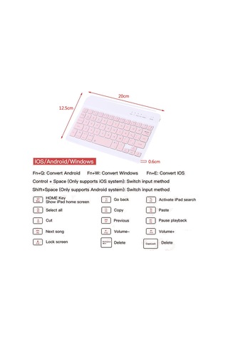 Bluetooth + Usb Wireless Klavye Mouse Seti Sessiz Şarjlı Bt+usb Mouse & Keyboard Set