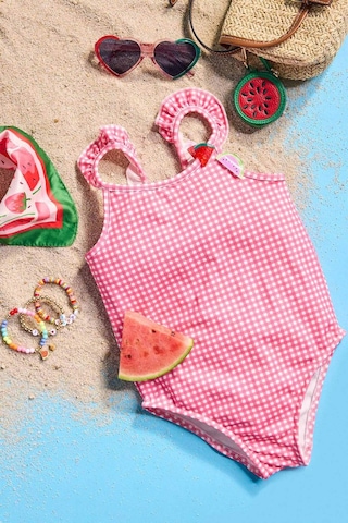 Defacto Pötikareli Askılı Mayo Kız Bebek G8682a526hsrd116