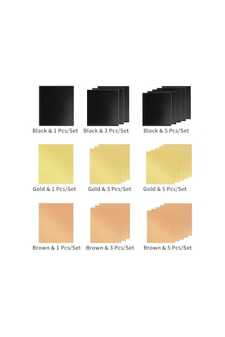 Jeemson 3 Adet Bakır Renkli Barbeque Izgarası Matı - 260 C Isı Dayanıklı, Yemek Tutmayan, Teflon Kaplı, Çok Amaçlı Izgara Ve Fırın Kiti Kahverengi