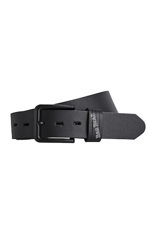 Bad Bear Sliced Belt Siyah Deri Erkek Kemer - 125 Cm Siyah