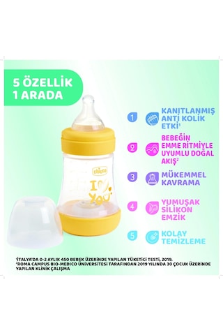 Chicco Perfect 5 Antikolik Biberon Pp 150 Ml Unisex