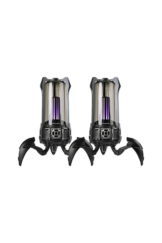 Gravastar Süpernova 25w Bluetooth Hoparlör, Taşınabilir Stereo Ses Bombası, Rgb Işıklı, 2 Adet, Siya