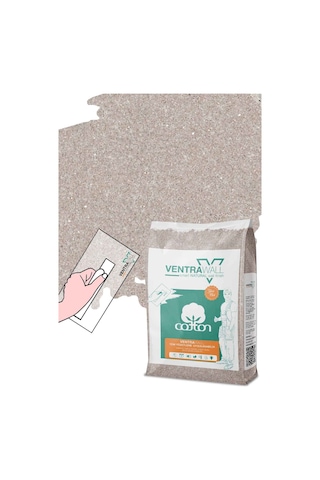 Ventrawall Kahverengi Duvar Kağıdı - İpek Sıva - Br03 - 5 Kg