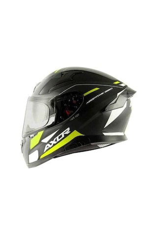 Axor Apex Turbine Kapalı Kask Neon Sarı Siyah