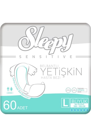 Sleepy Yetişkin Hasta Bezi Large 2 x 30'Lu 60 Adet