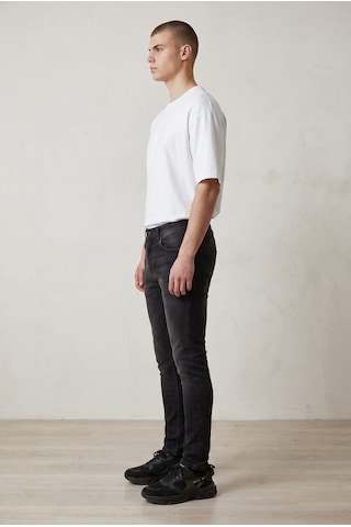 BLACK STEEL Yıkamalı Erkek Denim Pantolon Qkkod-813 Antrasit