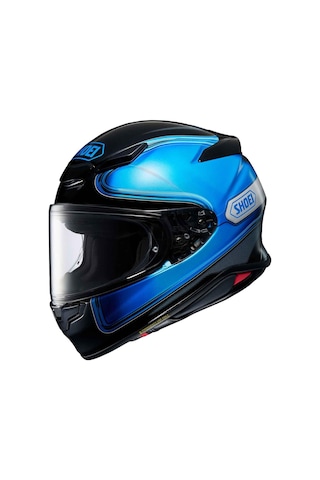 Shoei Nxr 2 Sheen Kapalı Motosiklet Kaskı Mavi - Siyah