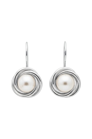 Olympia 6 Mm İnci Küpe Gümüş