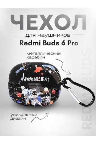 Danynov Redmi Buds 6 Pro, Redmi 6 Pro Kulaklık Kılıfı 441533147 Siyah