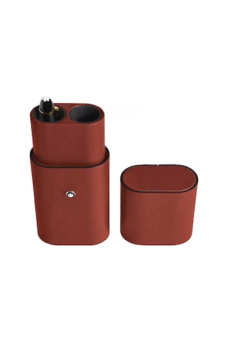 Montblanc Sartorial Deri 2li Kalemlik 223127 Kırmızı