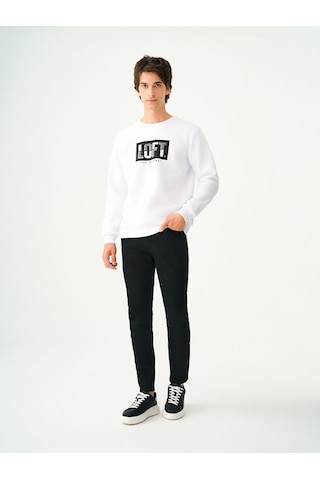 LOFT Regular Fit Erkek Sweatshirt Lf2038245 Q1.v1 Beyaz