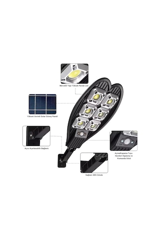 Forlife 120watt Güneş Enerjili Solar Sokak Armatürü