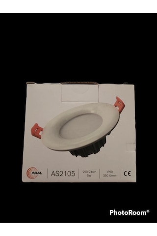 Asal As2105 5 Watt Cob Led Spot Beyaz Kasa Beyaz Işık Trafolu 1.S