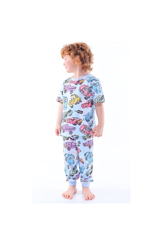 Zuzunga Skye Paw Patrol Desenli Kız Çocuk Pijama Takımı Mavi