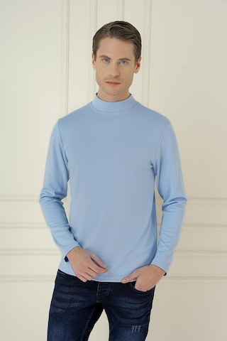 Efor Ts 894 Slim Fit Açık Mavi Spor T-shirt Mavi