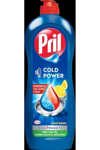 Pril Elde Yıkama Sıvı Bulaşık Deterjanı 4 X 675G Limon 5+ Etki, Kendinden Yağ Çözme Etkisi