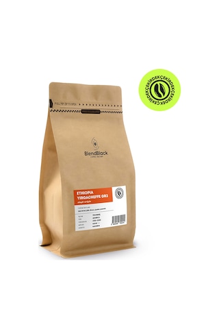 Blendblack Ethiopia Yirgacheffe Gr2 Çekirdek Kahve 250 G Single Origin