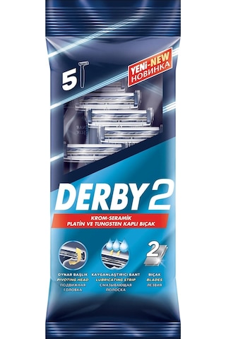 Derby Tıraş Bıçağı 3 Lü Aile Paketi