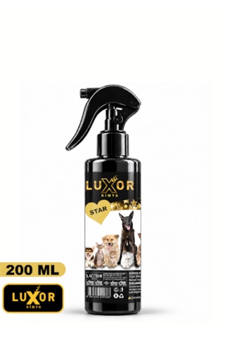 Luxor Kimya Evcil Hayvan Parfümü Kedi & Köpek Koku Giderici Star 200 Ml