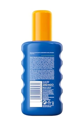 Nıvea Sun Spf50+ Çocuklar İçin Yüksek Güneş Koruyucu Vücut Spreyi 200ml,ekstra Suya Dayanıklı,e&c Vitamini