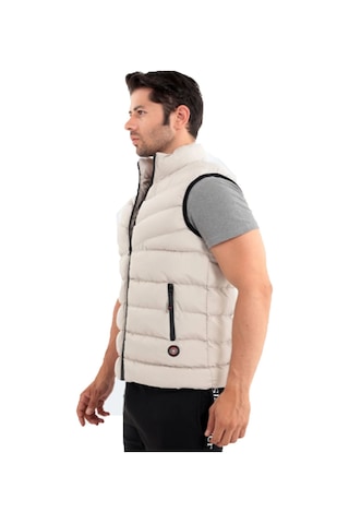 Slazenger Hamon Erkek Yelek Bej Sa22Ye003-120