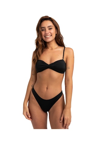 Bıllabong Billabong Sol Searcher Drapped Bandeau Kadın Siyah Bikini Üst Bpb Siyah
