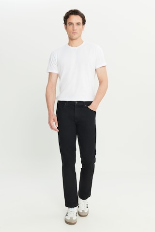 Wrangler Arizona Straight Fit Normal Bel Denim Esnek Jean Kot Pantolon Siyah