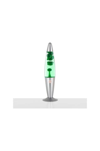 Dekoratif Lav Lamba - Lava Lamp Büyük Boy 41 Cm Yeşil