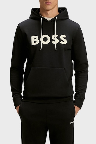 Boss Erkek Sweat 50551457 002 Siyah Siyah