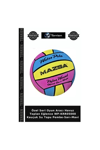 Özel Seri Oyun Aracı Havuz Toplan Eğlence Wp-krr05000 Kauçuk Su Topu Pembe-sarı-mavi Çok Renkli