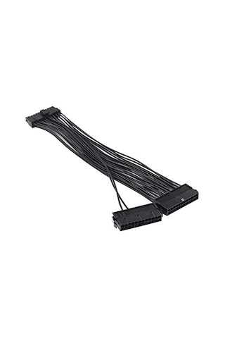 Alfais 5145 24 Pin Atx Dual Psu Çoklayıcı Adaptör Anakart Mining Kablosu Sku: Smg8690010126214