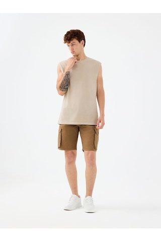LOFT Regular Fit Erkek Atlet Lf2039368 Q1.v1 Bej