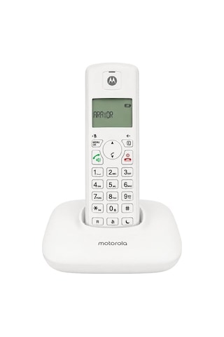 Motorola T401+ Dect Beyaz Telsiz Sabit Hat Kablosuz Telefon