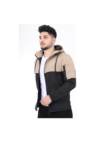 Black Parçalı Kapüşonlu Mevsimlik Mont Pldp 2907 - 483102209
