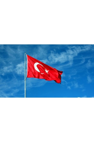 Türk Bayrağı Raşel Kumaş 150x225CM