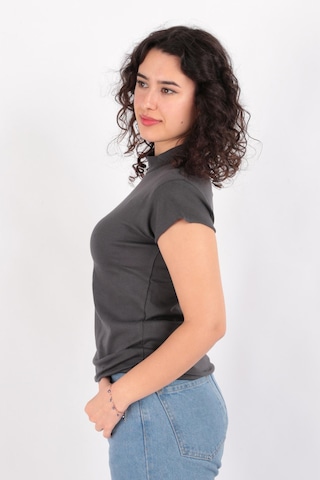 Busem S0016848 Kadın Bluz Antrasit