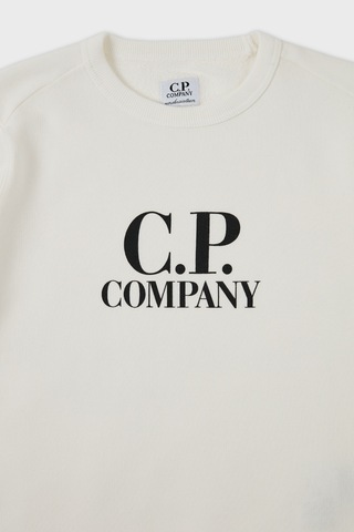C.p. Company Çocuk Sweat 10ckss058 003569w 103 Beyaz Beyaz