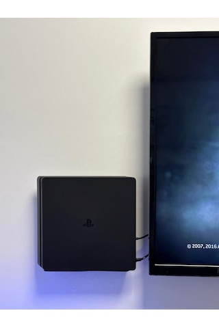 Playstation 4 Duvar Standı Yerden Tasarruf Rahat Hava Akışı Gaming Aksesuar Konsol Tutacağı