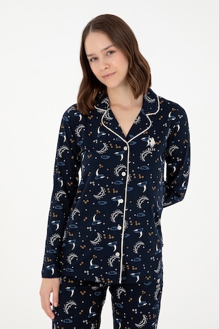 U.s. Polo Assn. Kadın Lacivert Pijama Takım 50303408-vr033 Lacivert