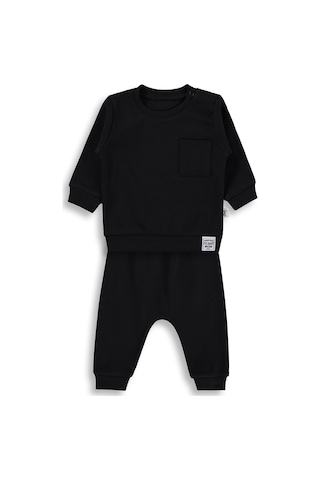 Civil Baby Süs Etiketli 2'li Takım 6-18 Ay Takım - Siyah