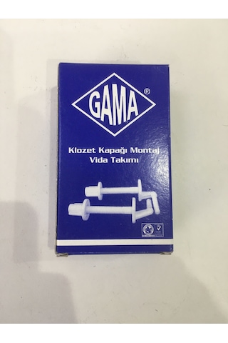 Gama Klozet Kapak Vidası 45001
