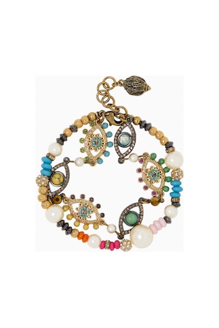 Kurt Geiger Multi - Strand Eye Bileklik, Pirinç - Kristal Çok Renkli