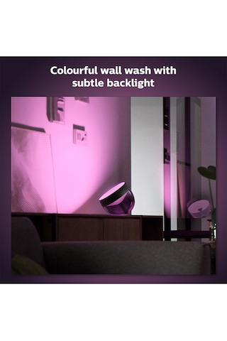 Philips Hue Iris Siyah Akıllı Masa Lambası Siyah