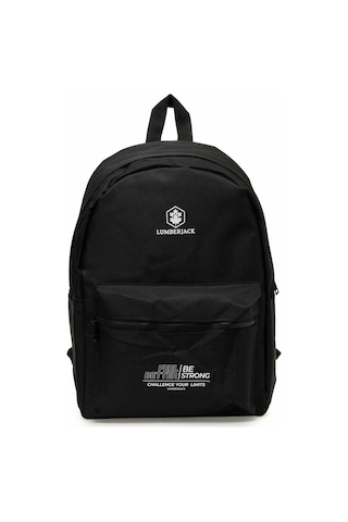 Lumberjack Avıs Siyah Unisex Sırt Çantası Okul Çantası-siyah - Siyah