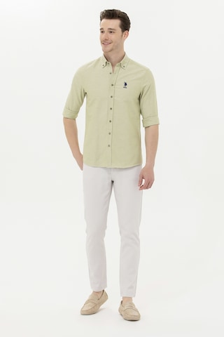U.S. Polo Assn. U S Polo Assn Slim Fit Açık Gri Erkek Pantolon 1600040 001